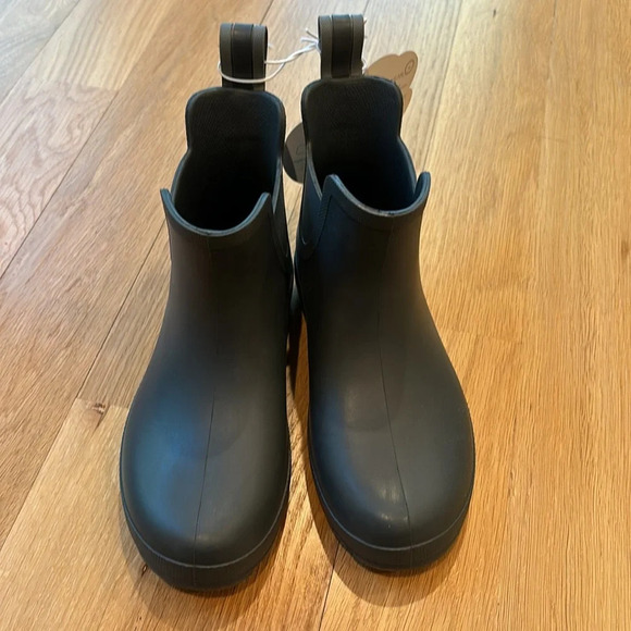 totes Women’s Rain Boots Navy Lightweight Ankle NWT Size 5 - Picture 2 of 7